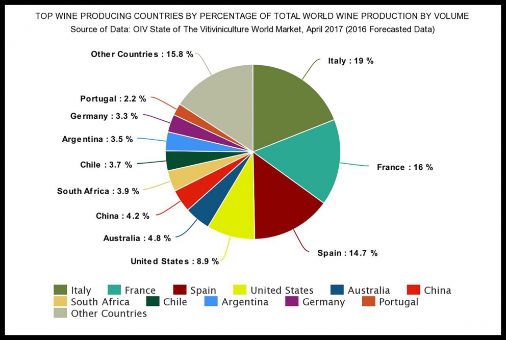 Top Wine Producing Countries of the World Sweet and Sabroso